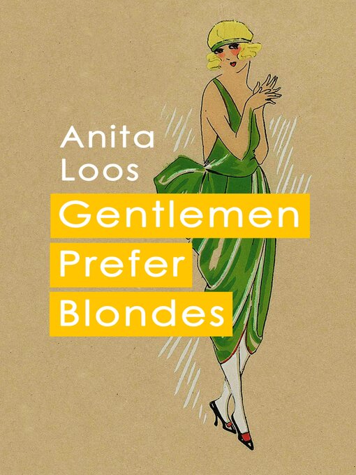 Cover image for Gentlemen Prefer Blondes